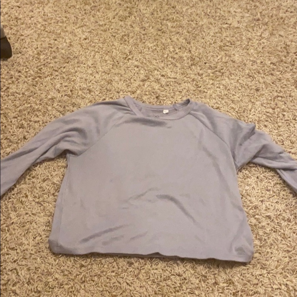 Purple Croptop from Pacsun
